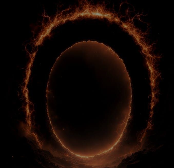 Dramatic Dark Portal Hovering in Ultra Resolution