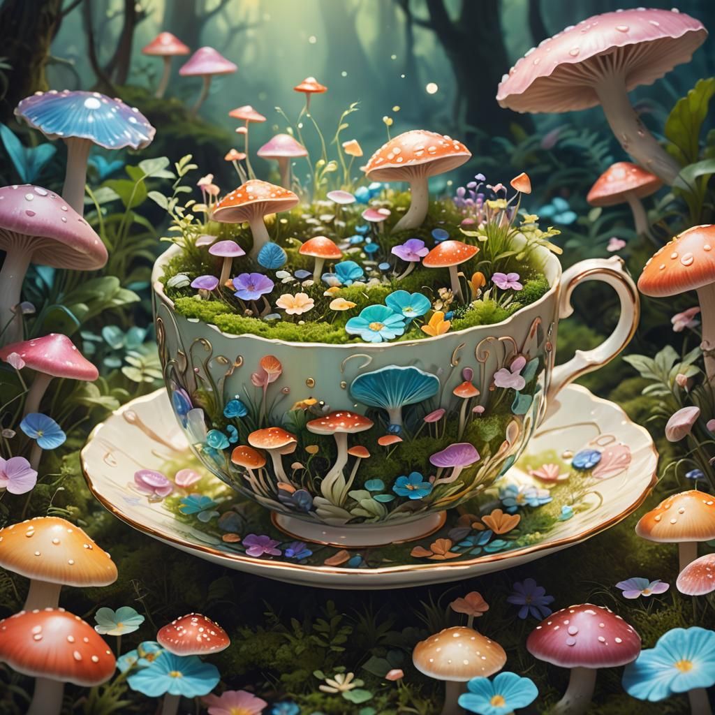 Teacup Ecosystem: Fantasy Concept Art