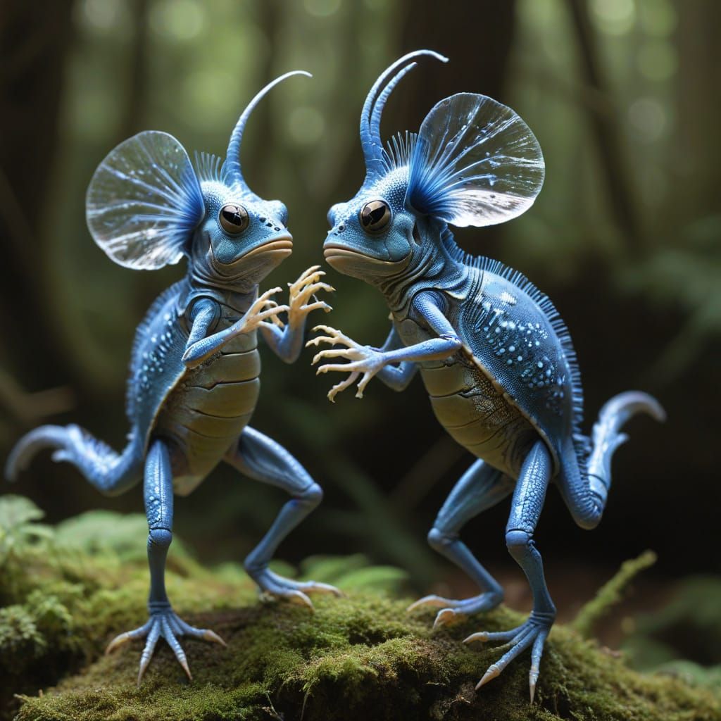 Humorous Scene of Obfuscation and Escape