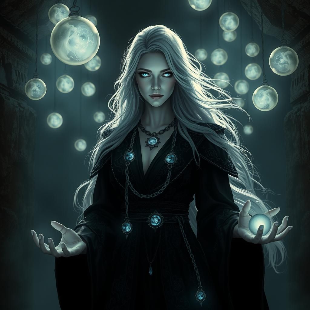 Soul Collector in Fantasy Concept Art Style