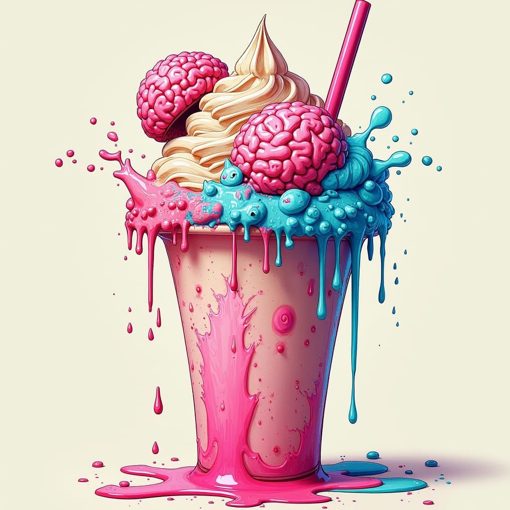 Surreal Sherbet Shake Inspired by Blair, Gurney, and D'Erric...