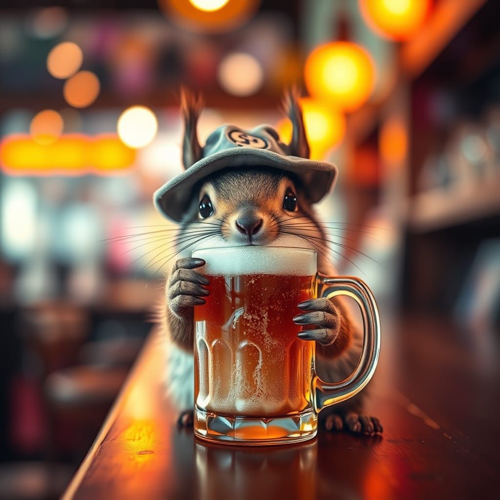 : bébé écureuil allemand