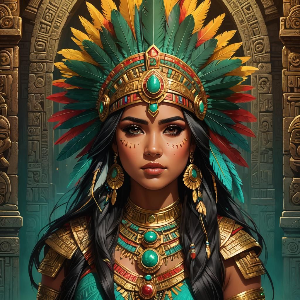 Aztec princess