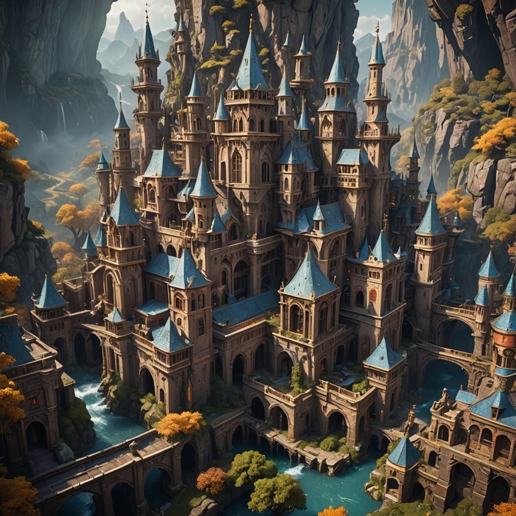 Ethereal Alchemist in Whimsical Dreamworlds