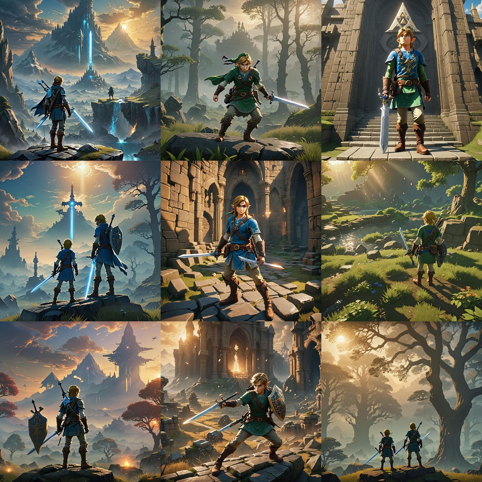 Next Zelda Game: 3D Cinematic Graphics