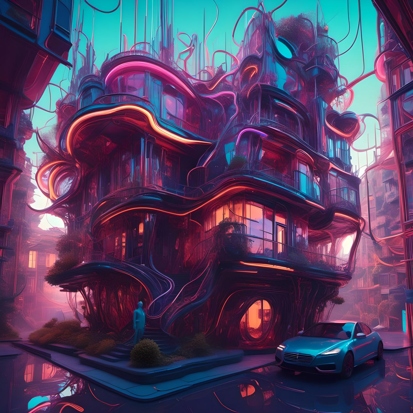 He Hates Straight Lines