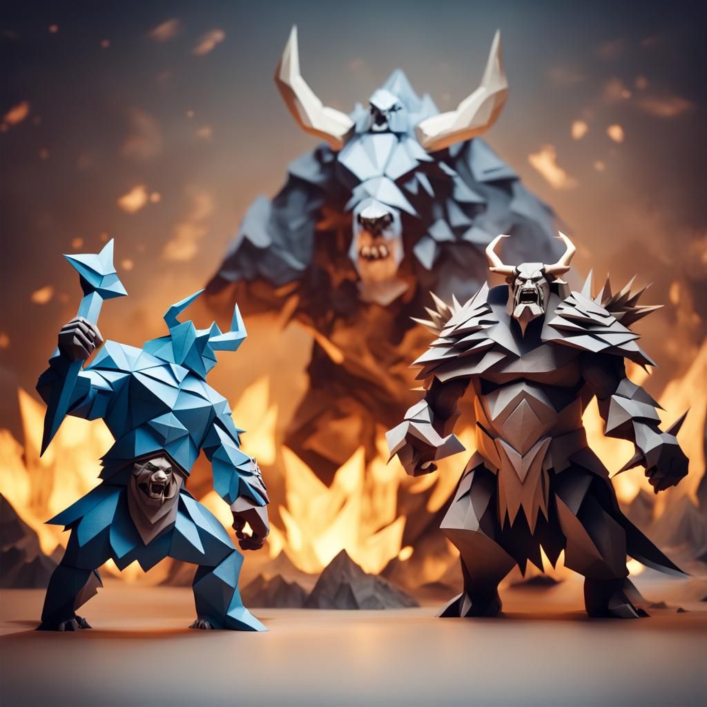 Shaman Ogre and Druid Tauren vs Lich King