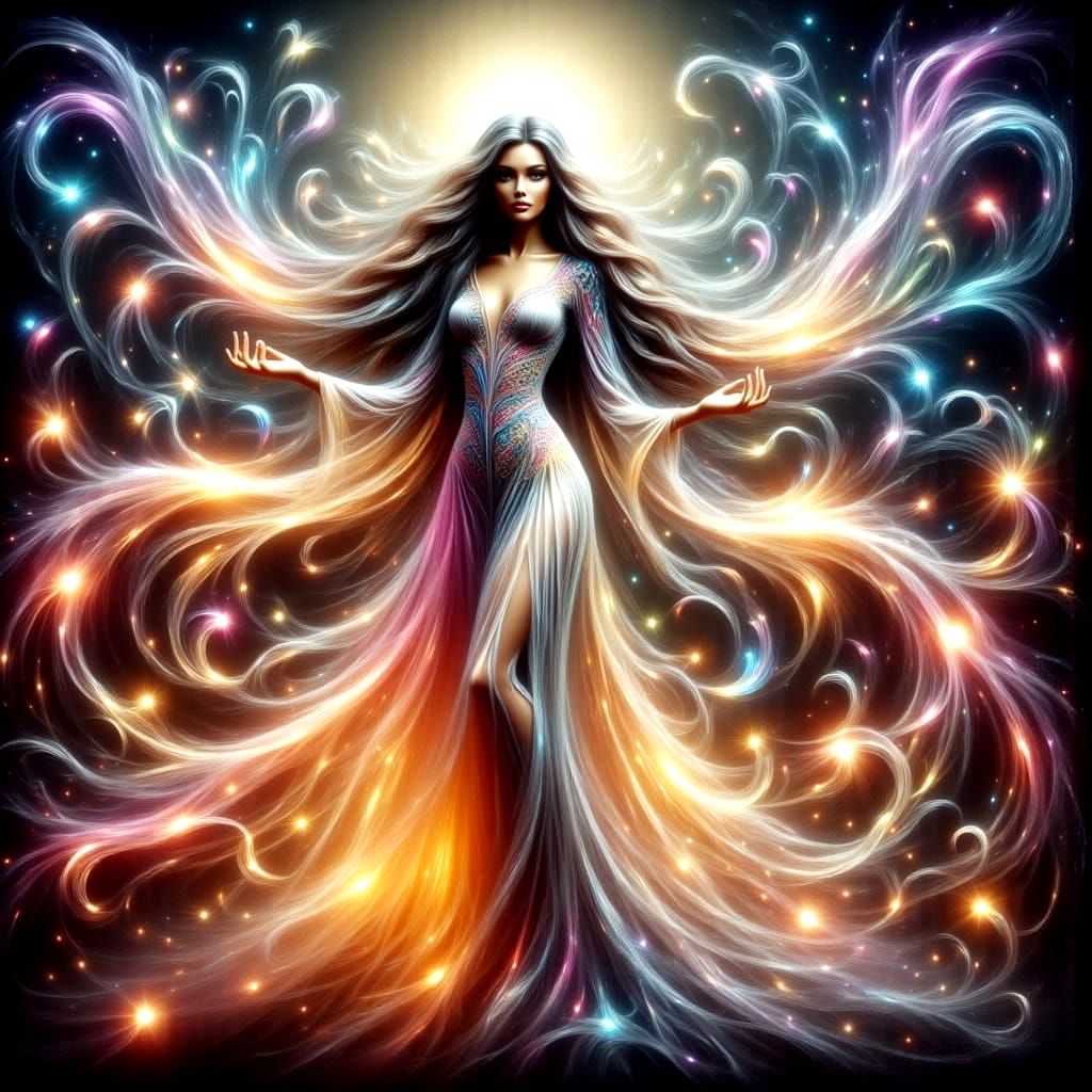 Nordic Goddess of Sol Awakens the World of Enchantment