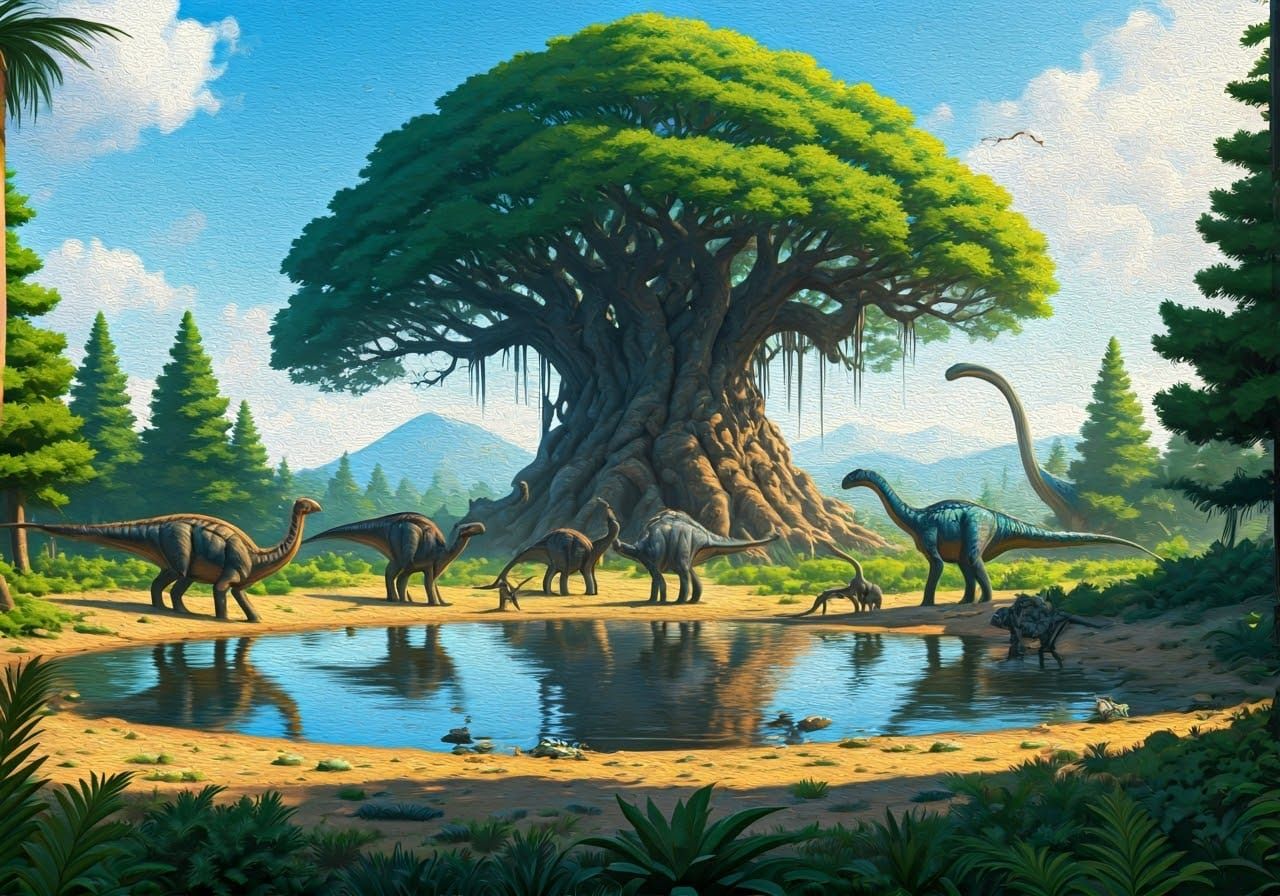 Ancient Landscapes of Wonder in Vibrant Colors