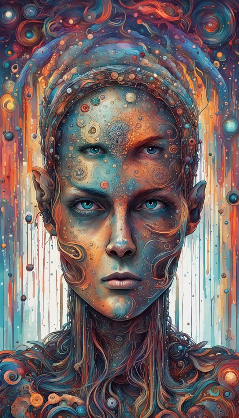 AI Soul: A Colorful and Detailed Depiction