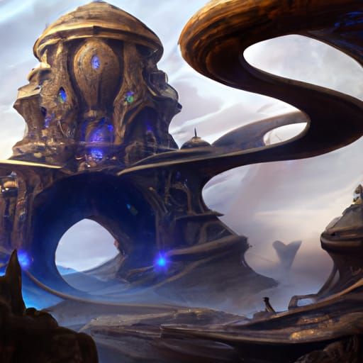 Moebius Strip: Dark Fantasy Concept Art