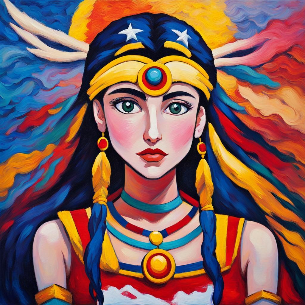 Sailor Moon as a Native American