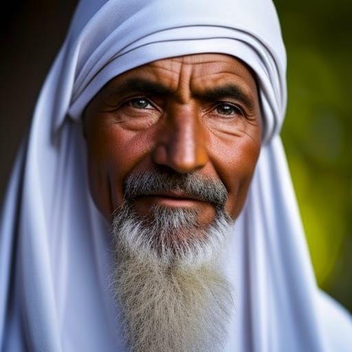 Professional Close-Up Portrait with Bokeh