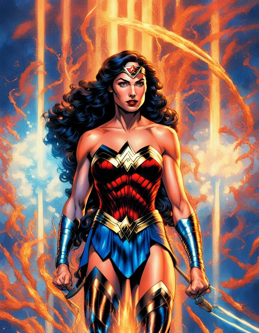 Wonder Woman: A Heroic Fusion of Strength and Style
