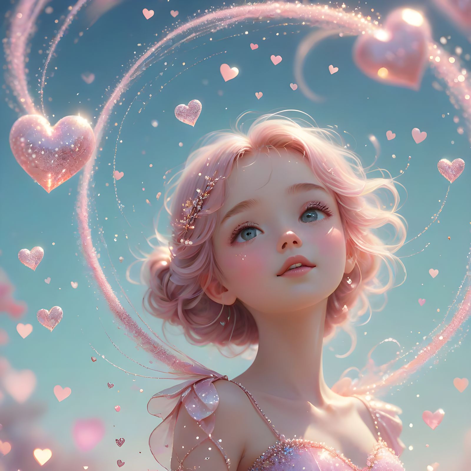 Whimsical Sparkle Scene