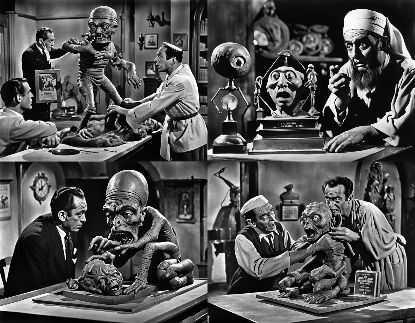 Horrific Homunculus: 1950s Movie Award Disaster