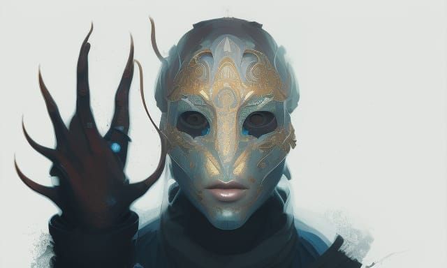 Vessel from Sleep Token Masked Portrait