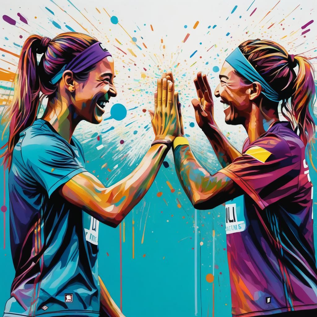 'Great game! Way to go!"