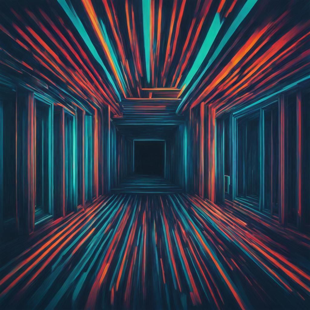 Psyche Echoes: Inner Void in Retro Primitivism