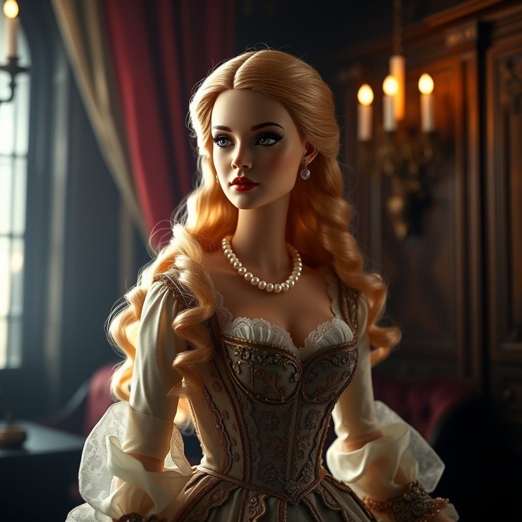 Barbie in Baroque Splendor
