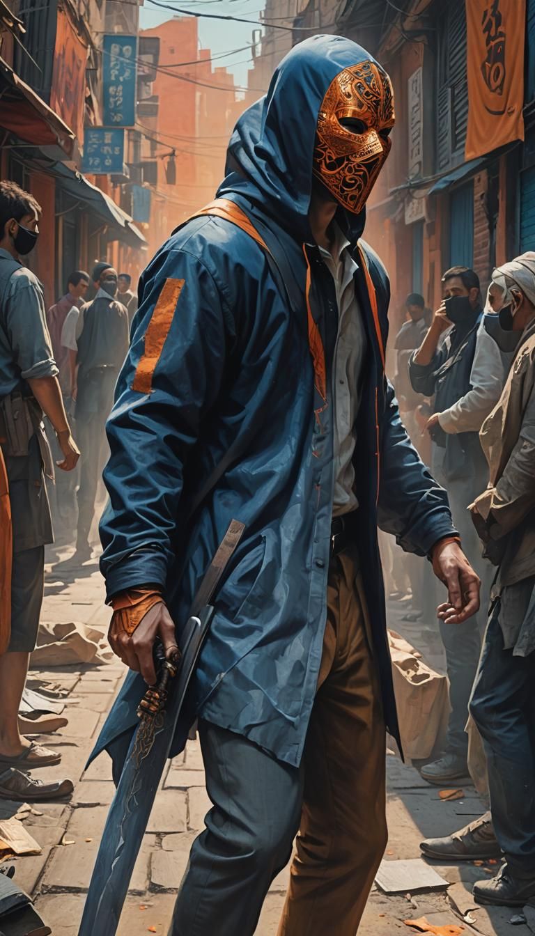 Surreal Betrayal Scene in Hyper Realistic Style