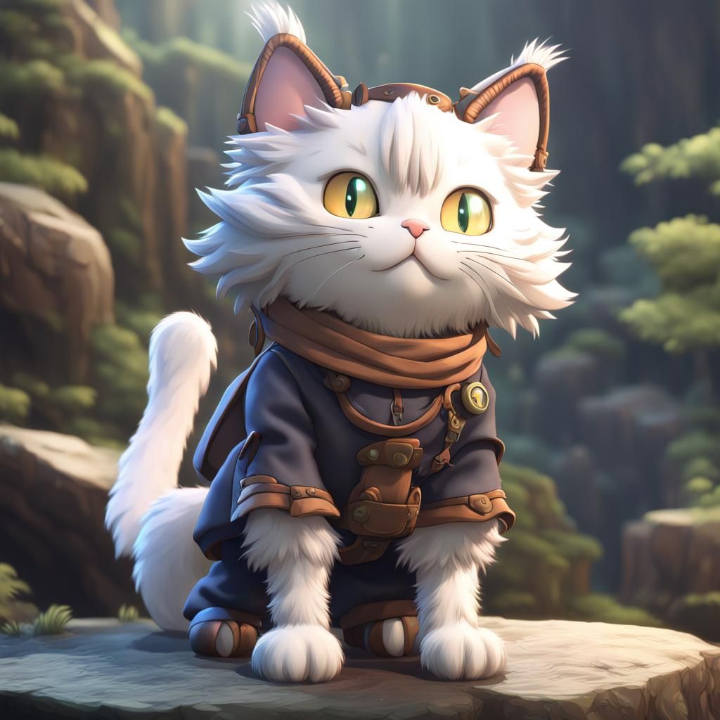 Made in Abyss Style Neko Cat Ragdoll