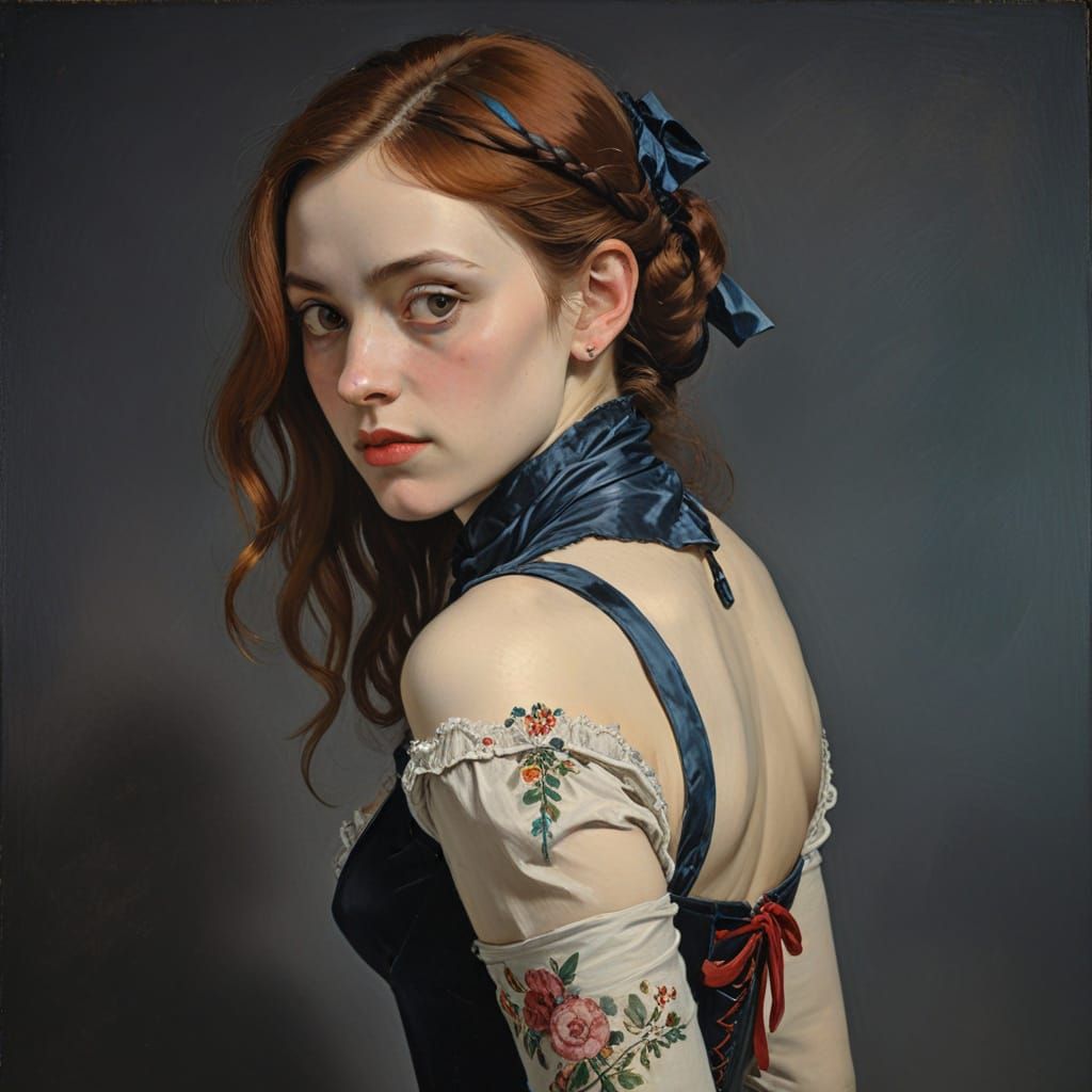 Inspired by Goya, Bosch, Cezanne and Holbein