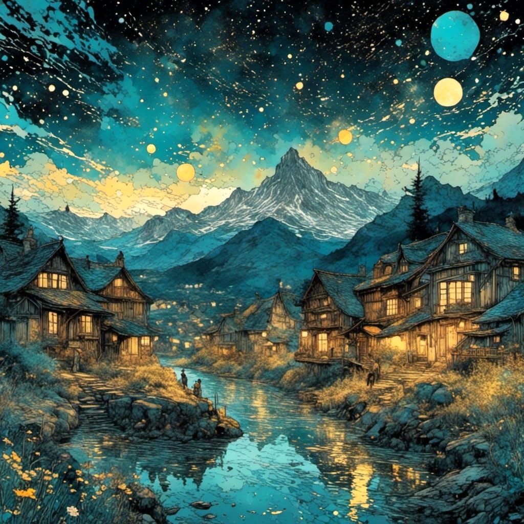 Polychromous Landscape