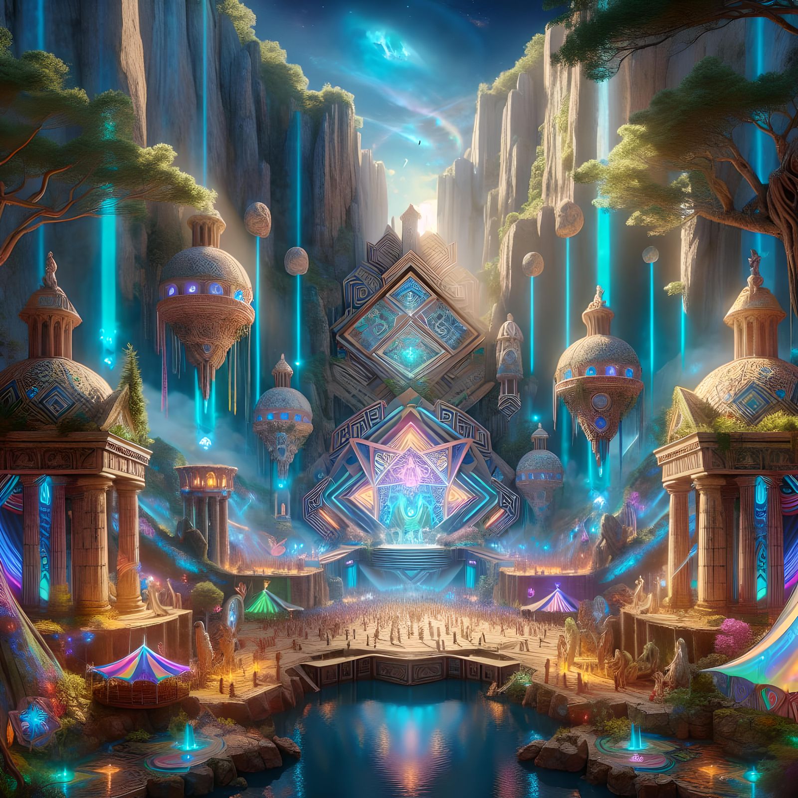 Mystical Canyon Party: Mythology and Magic Intertwined