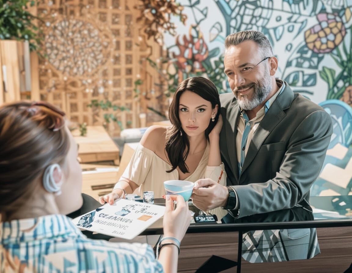 Hyper-Realistic Comic Woman in Natural Setting