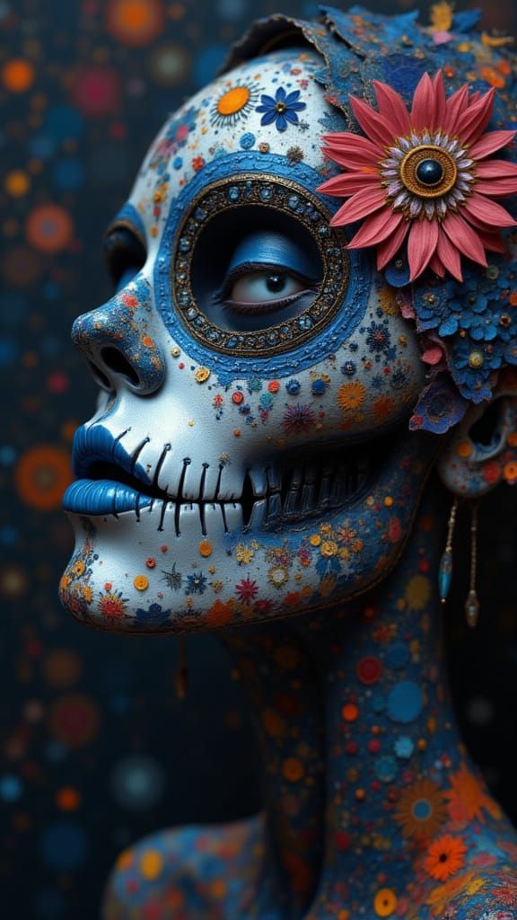 Día de Muertos Maximalism with Philippine Fashion Elements