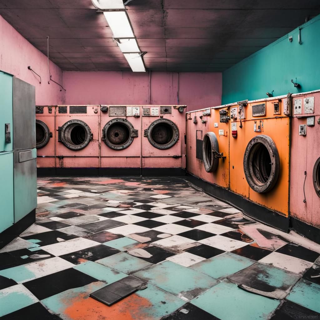 Weathered and Broken Structure