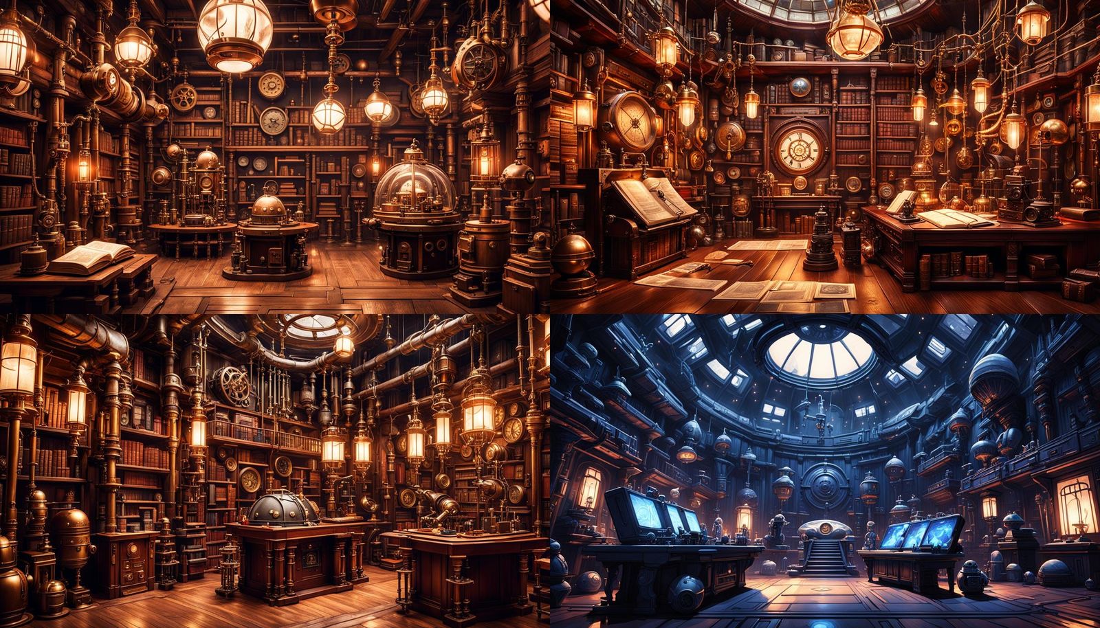 Star Wars Adventurers' Lodge in Dark Academia Style