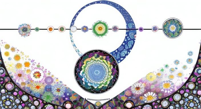 Kaleidoscopic Garden of Light and Time