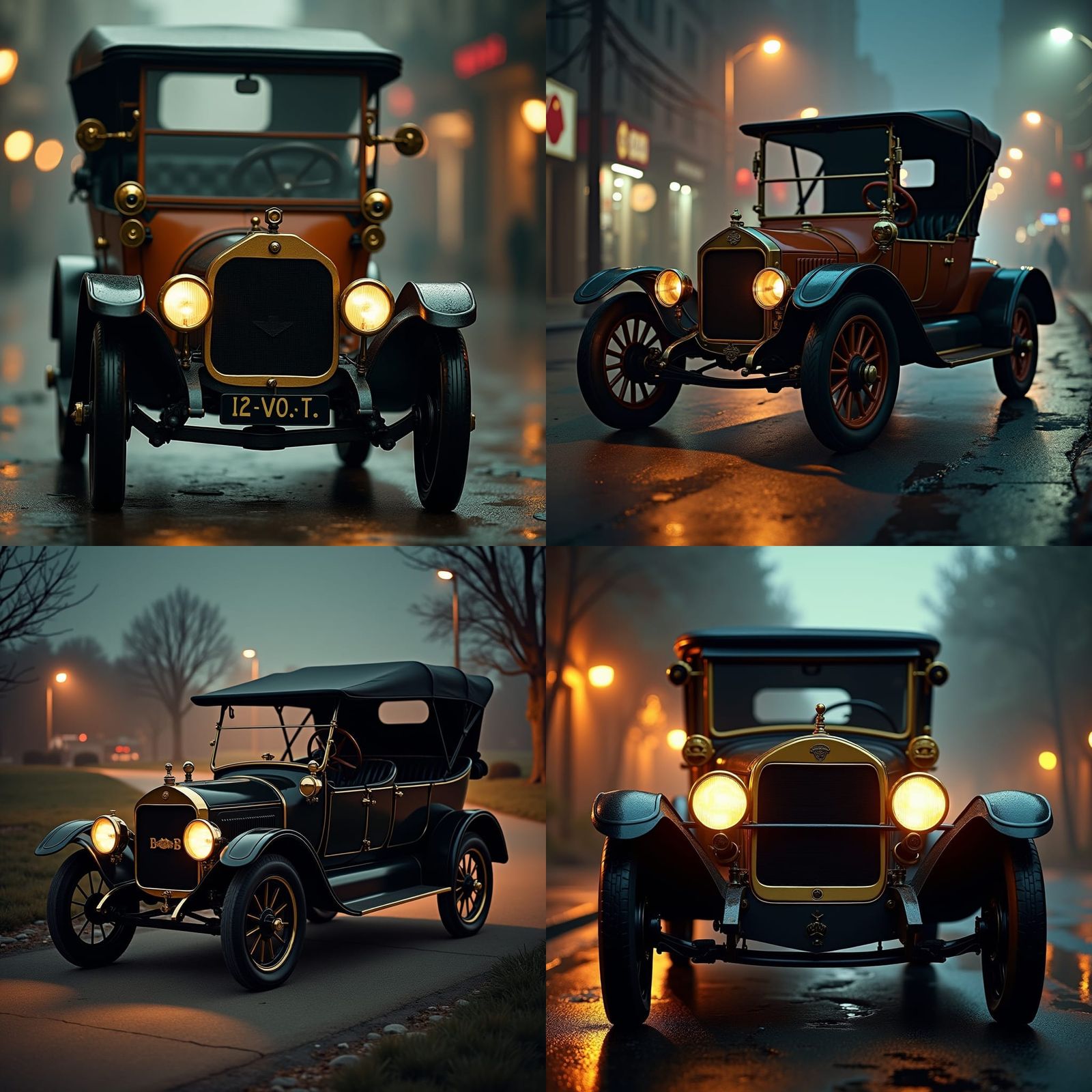 1913 Chevrolet Classic Six in Cinematic Style