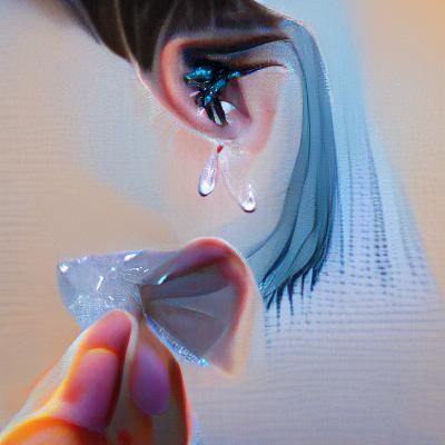 Minimalist Text Art: Forget That Tear
