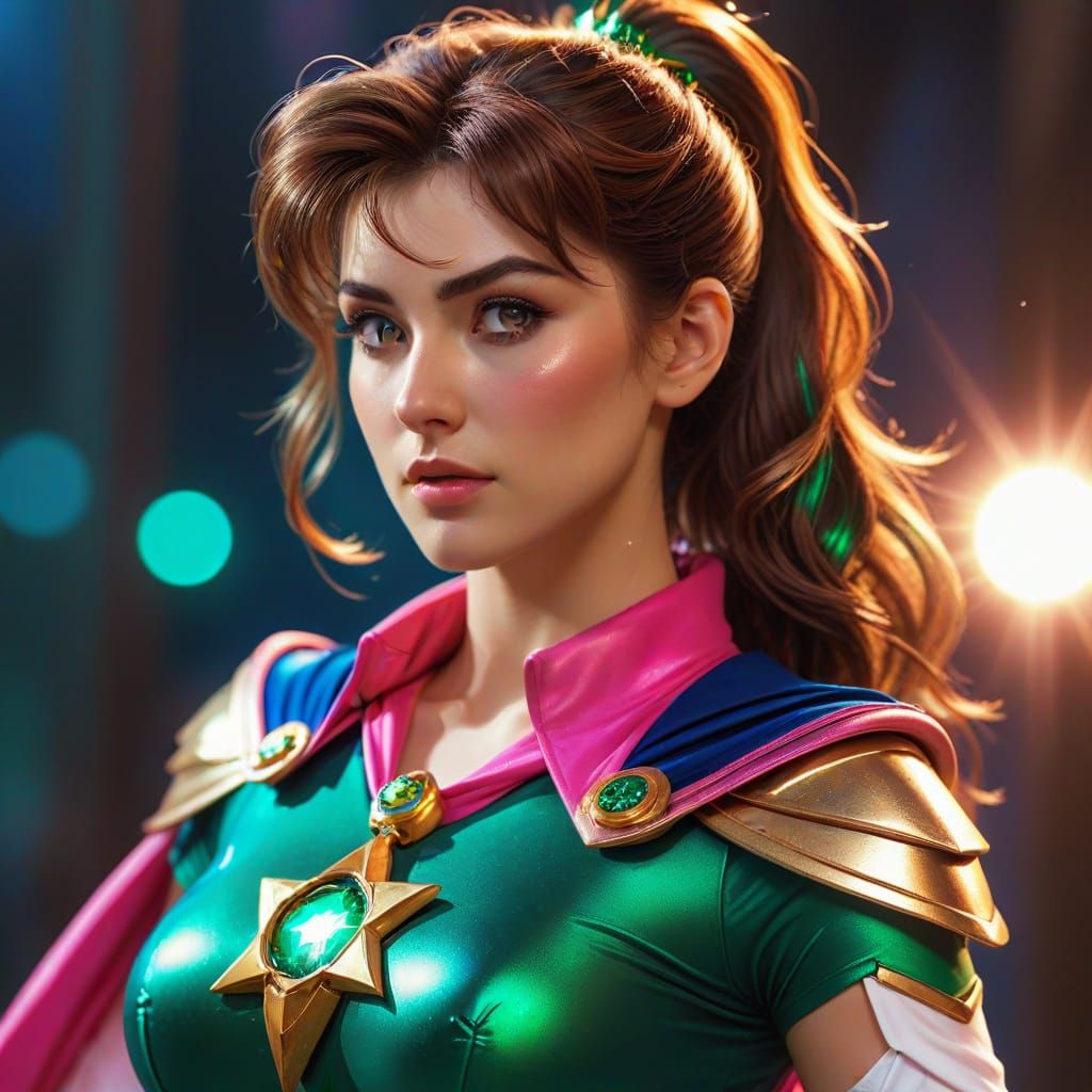 Cosplaying Sailor Jupiter