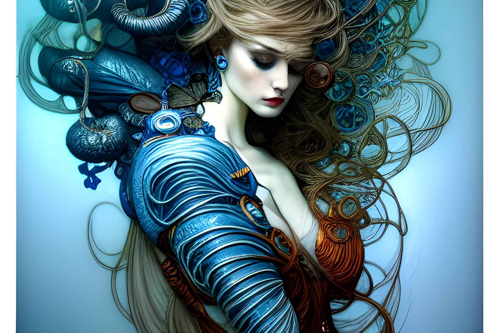 Leaders and Followers in Hyper-Detailed Digital Art