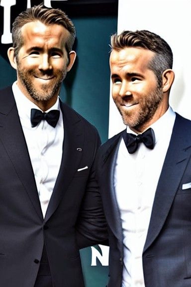 Realistic Digital Portrait of Ryan Reynolds