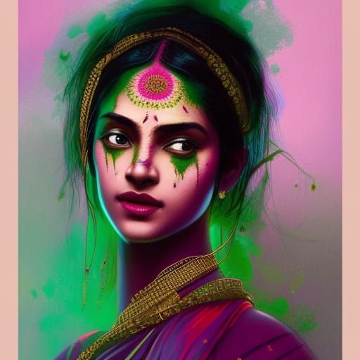 Obsessed with the Indian culture