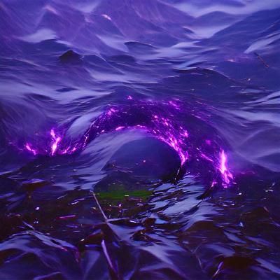 Image of a Striking Purple Rift