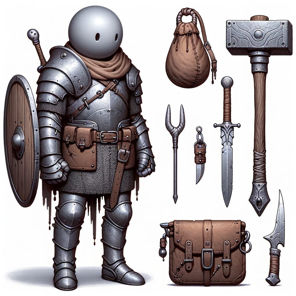 Silver Slime Warlock Concept Art