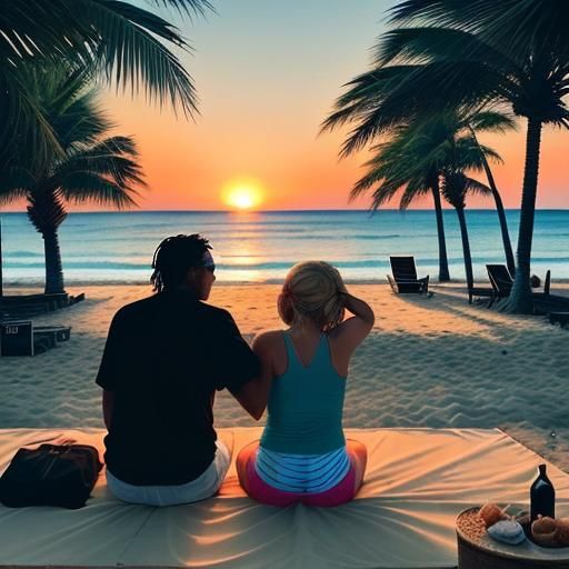 random order 
I like cake 
i brought suntan lotion 
beach bum 
While you might not have material possessions at the mome...