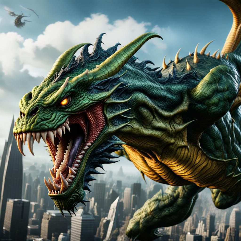 Fin Fang Foom the Destroyer!!!
