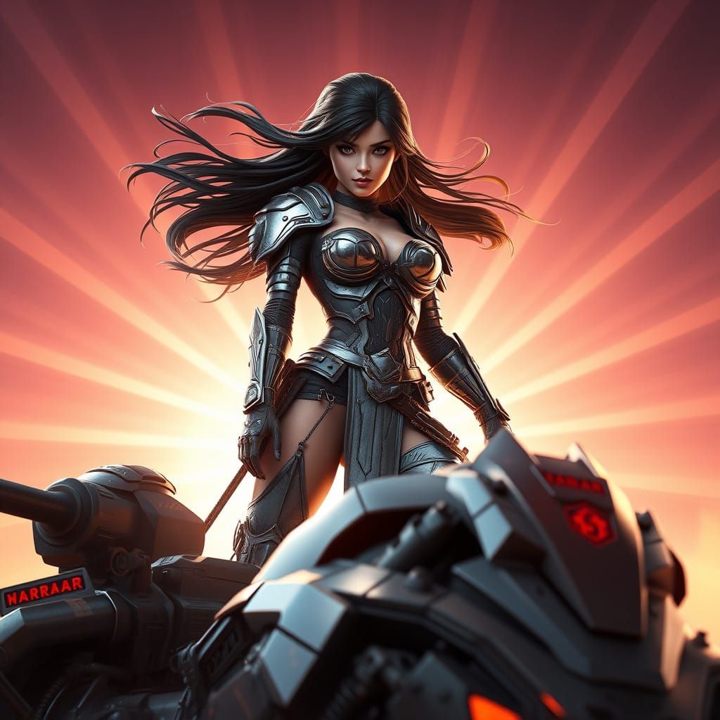 The warrior girl