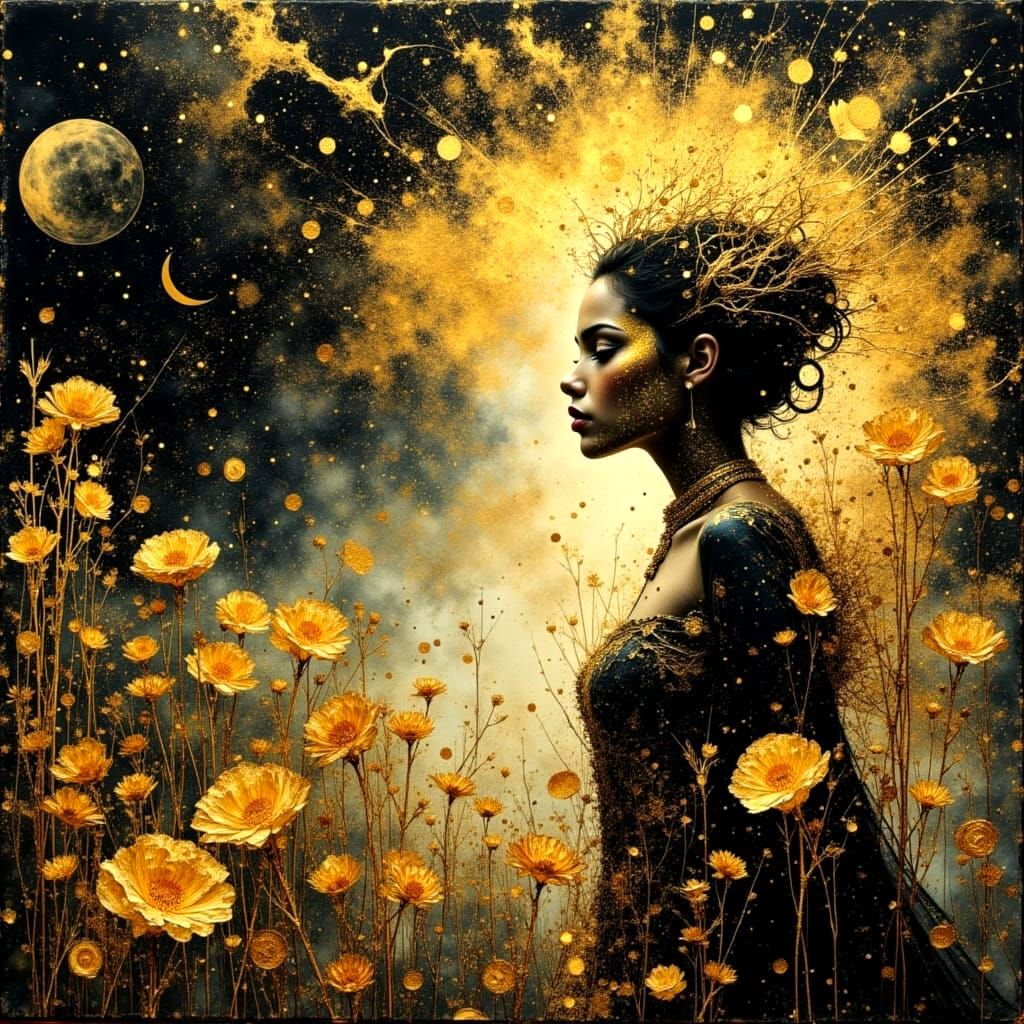 Surreal Triptych of Dreamlike Ethereal Worlds