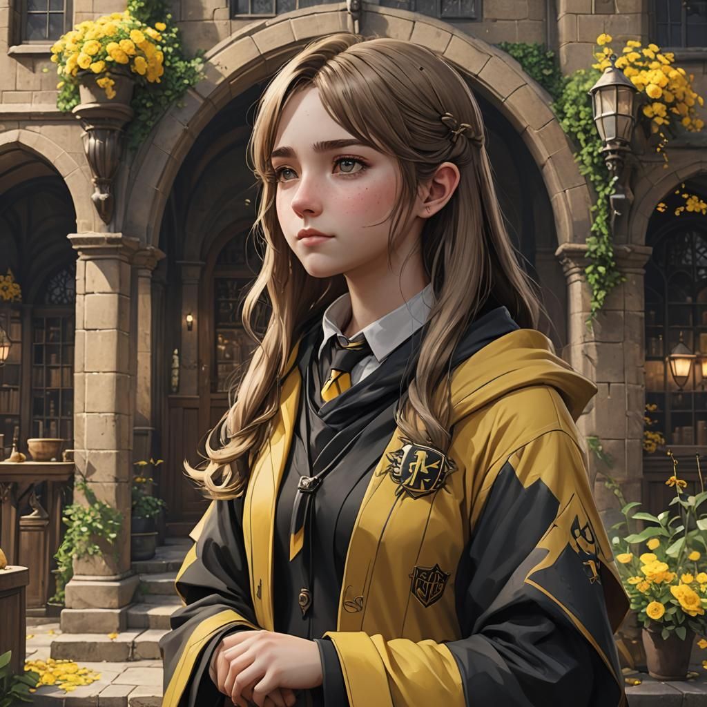 Anime Art Character in 3D Style