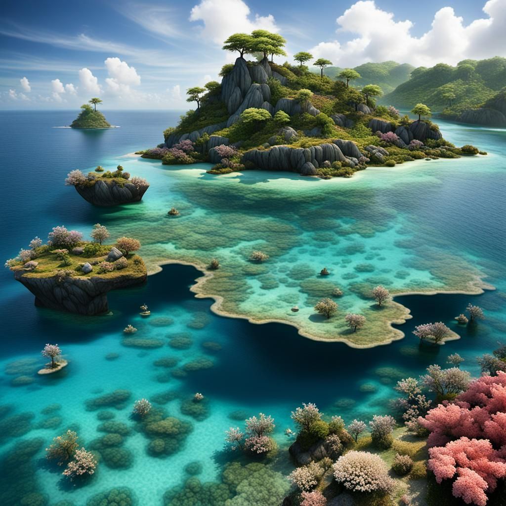 Enchanting Sea Nymphs of the Atlantic Ocean