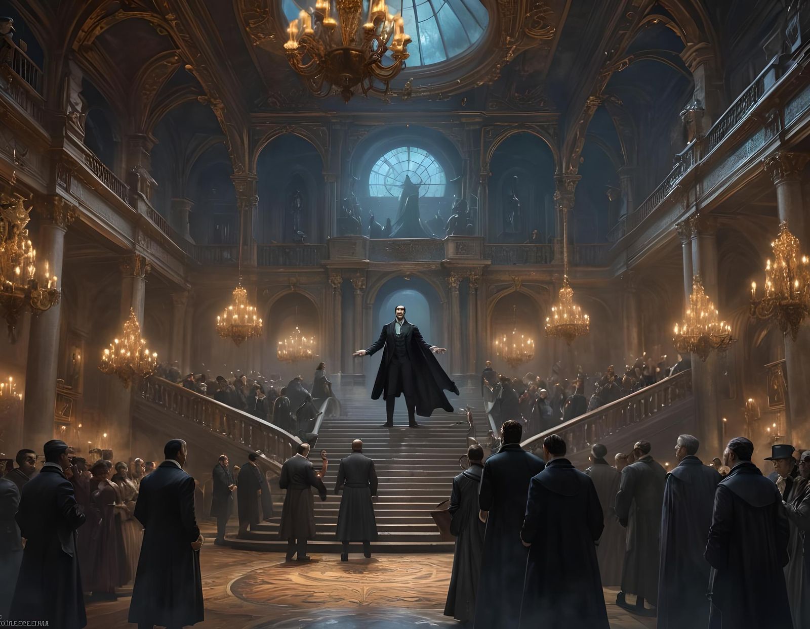 Phantom of the Opera in Ethereal Fantasy Art