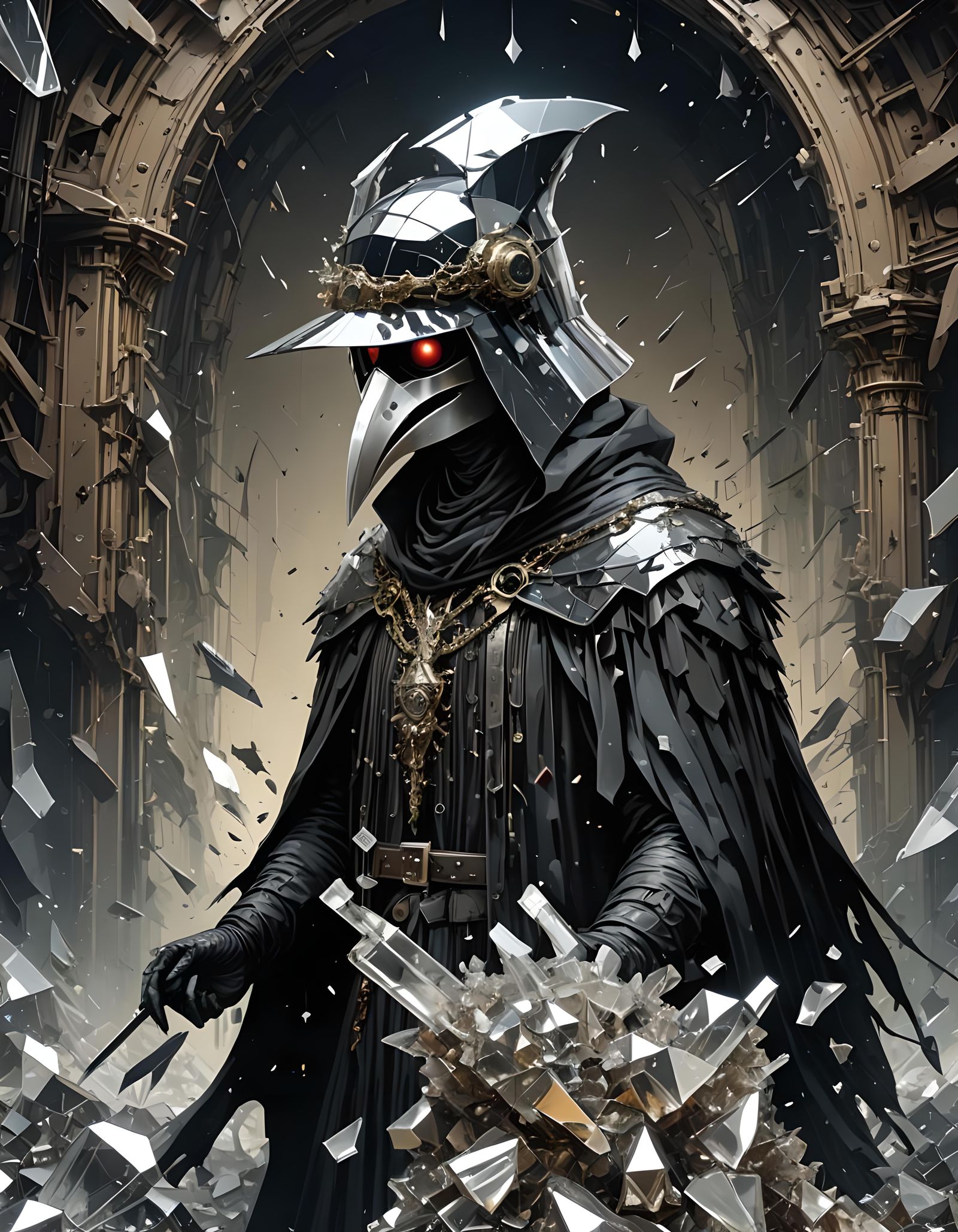 Darth Vader X Plague Doctor